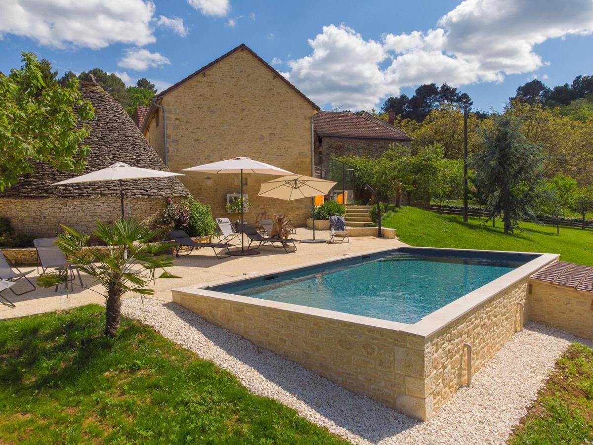 Le Four à Pain, Gîte avec piscine et SPA proche Sarlat Marquay Exterior foto